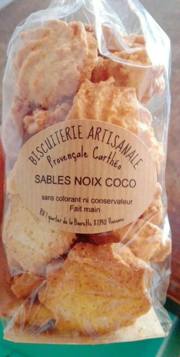 Open Food Facts Sablé noix coco packshot