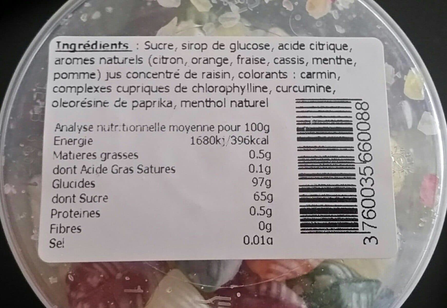 Open Food Facts Berlingots provence packshot