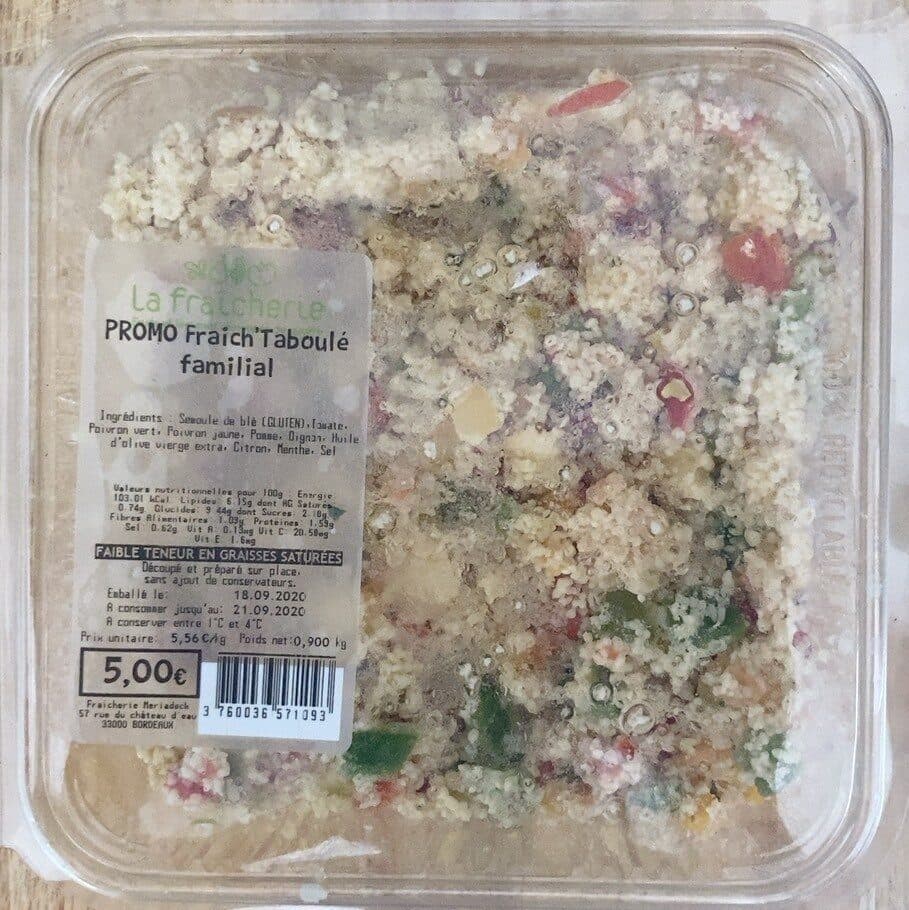 Open Food Facts Fraich’Taboulé familial packshot