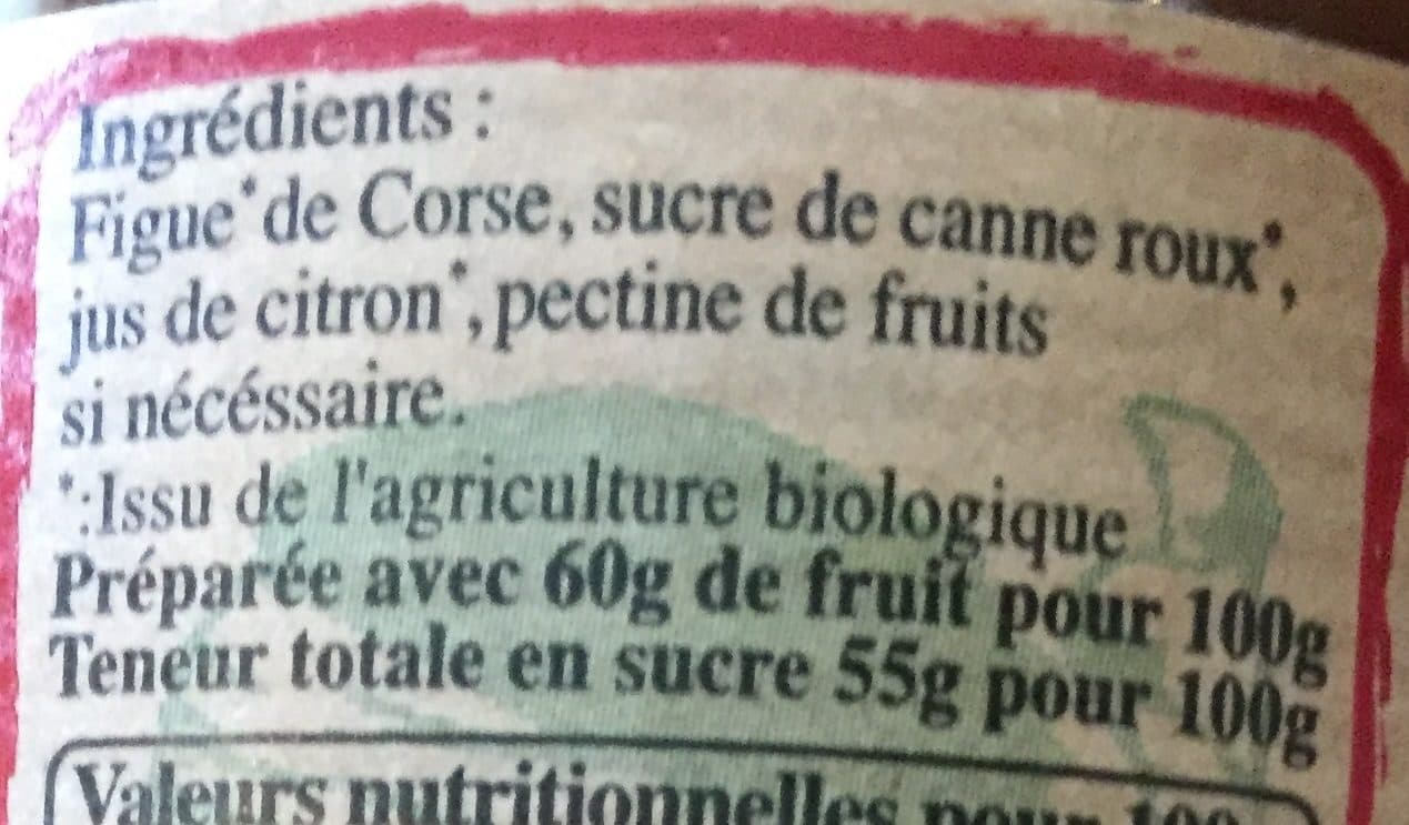 Jean paul vincensini et fils Figue Bio packshot