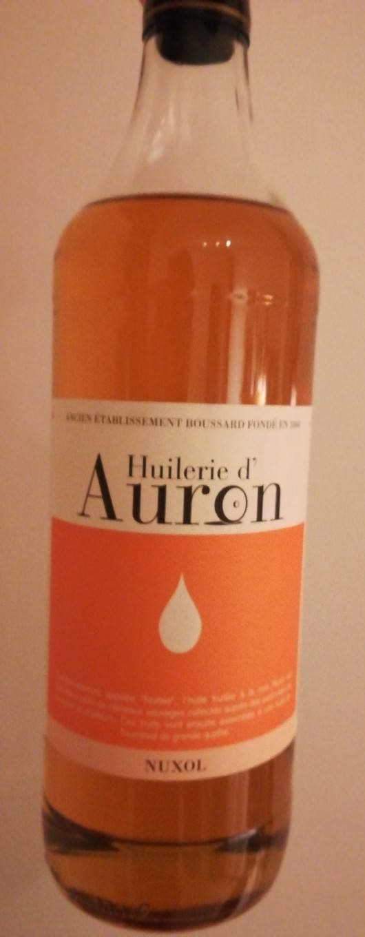 Huilerie D'Auron Huile de tournesol fruitée aux noix packshot