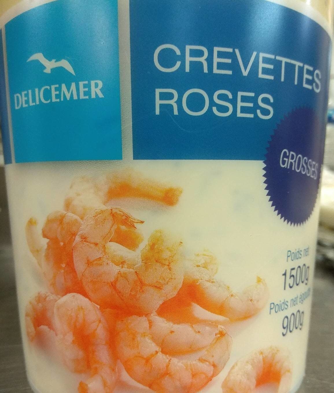 Delicemer Grosses Crevettes Roses packshot