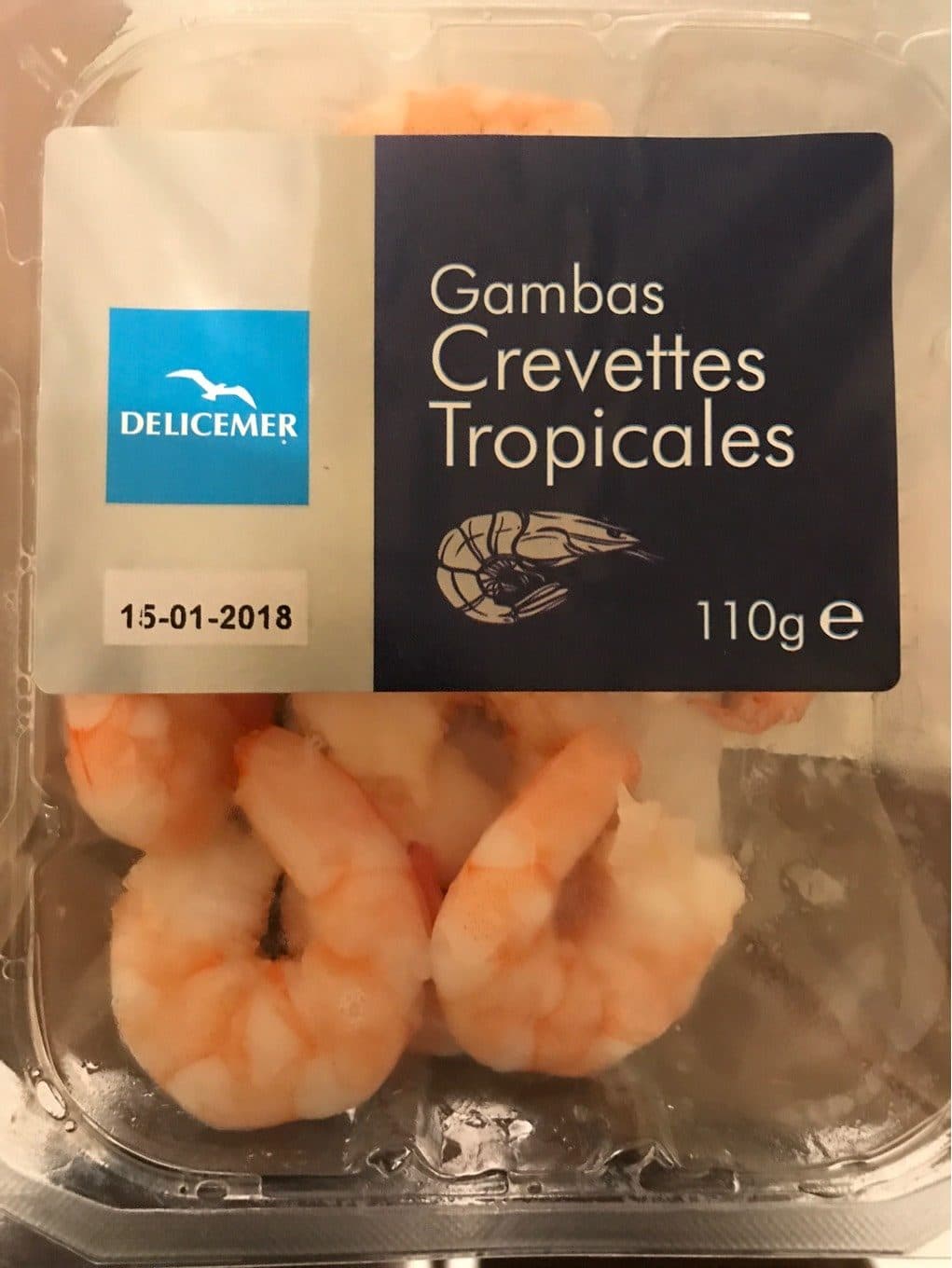Delicemer Crevette Geant.tigree 110, packshot