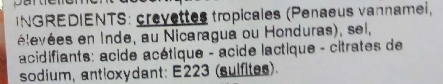 Delicemer Queues de crevettes Cocktail packshot