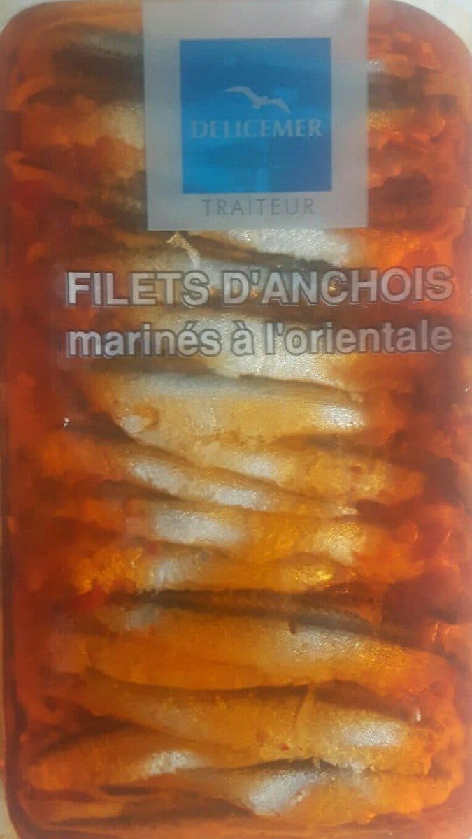 Delicemer Filets d'anchois marinés à l'orientale packshot