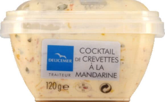 Delicemer Tartinable cocktail de crevettes à la mandarine packshot