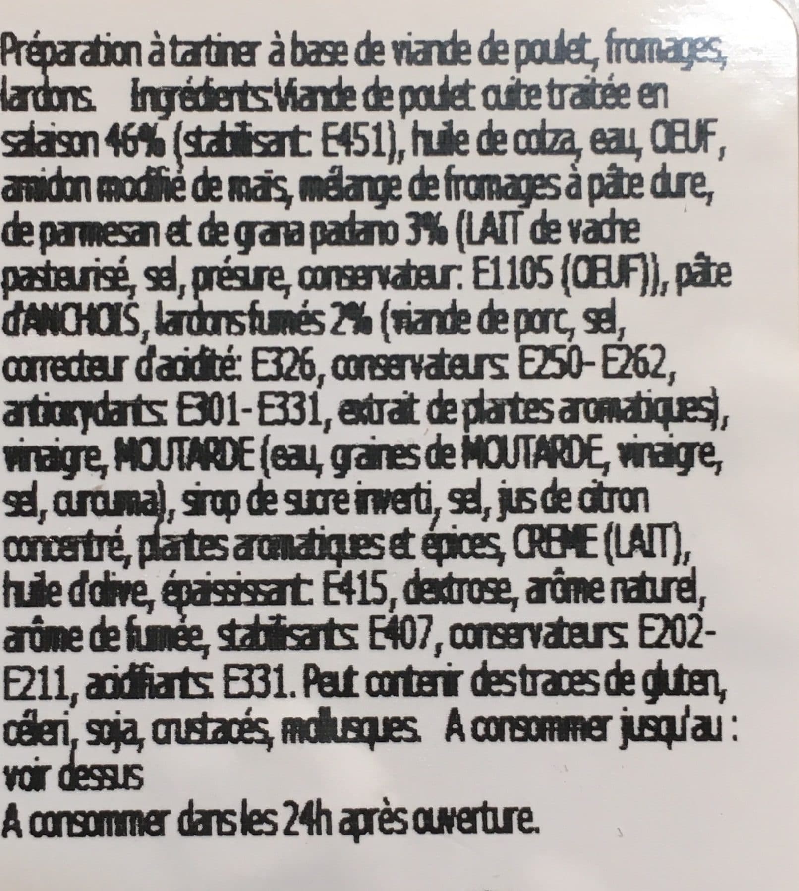 Delice Monde Poulet Caesar packshot