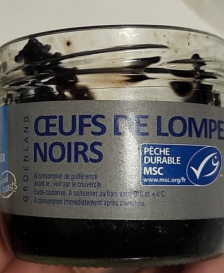 Delicemer Œufs de lompe noirs packshot