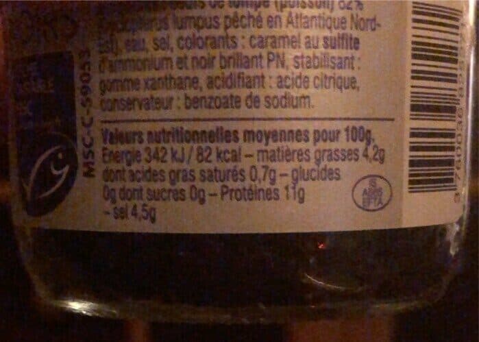 Delicemer Œufs de lompe noirs packshot