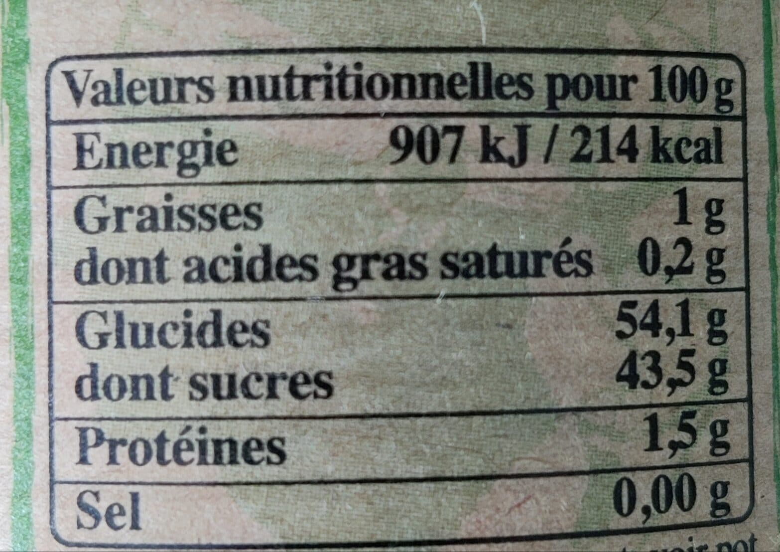 Jean paul vincensini et fils Confiture Corse extra de Châtaigne bio packshot