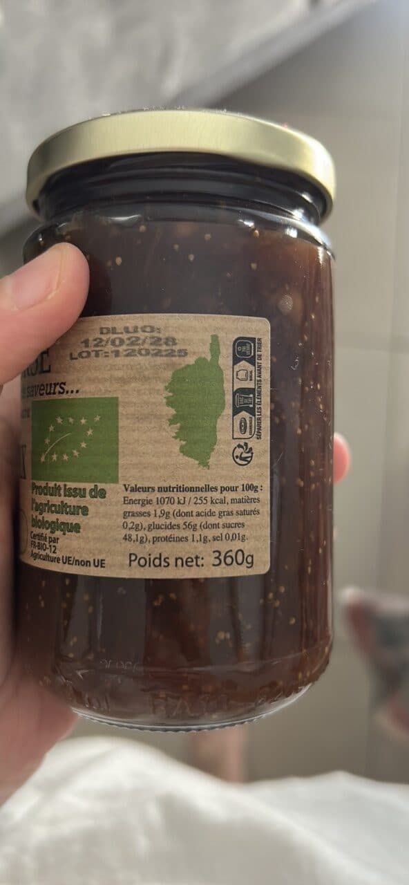 DESIR de CORSE Confiture Extra Figue Et Noix packshot