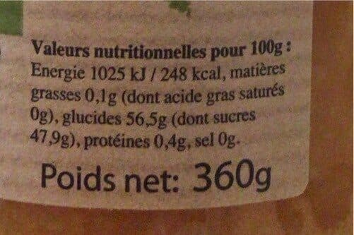 Désir de Corse Confiture 3 Agrumes Extra packshot