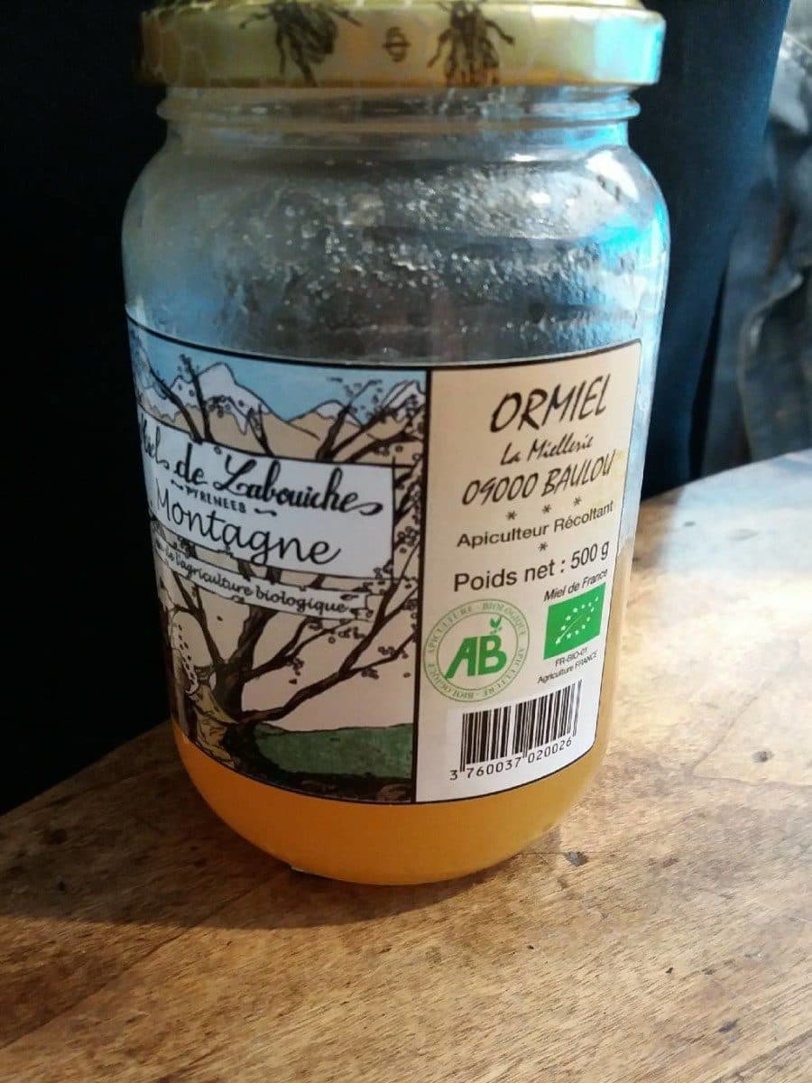 Ormiel Miel de Labouches Montagne packshot