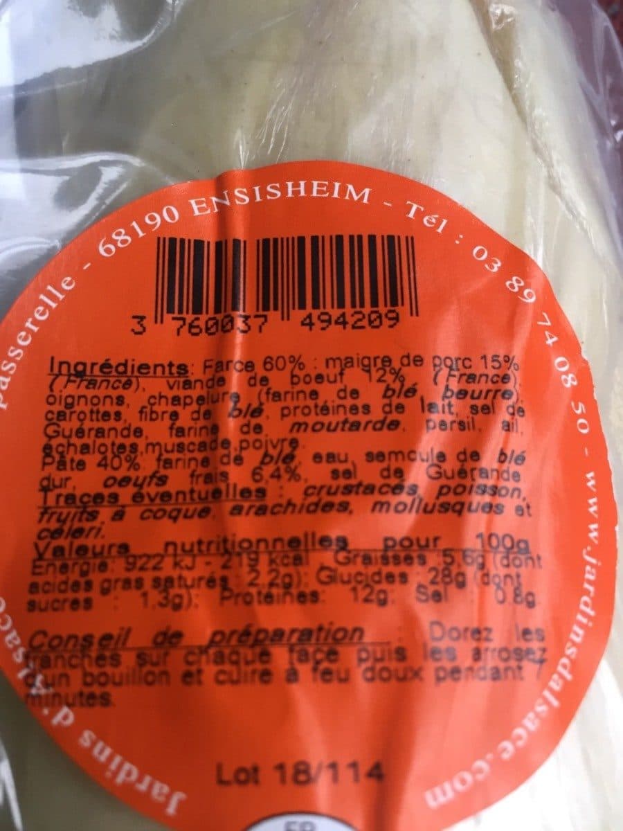 Open Food Facts Fleichnaka packshot