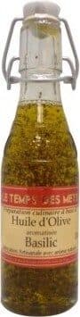 Le Temps Des Mets Huile D'olive Au Basilic packshot