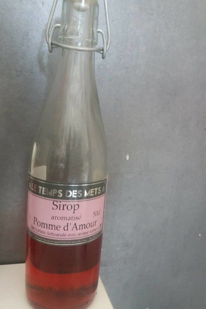 Open Food Facts Sirop aromatisé pomme d' amour packshot