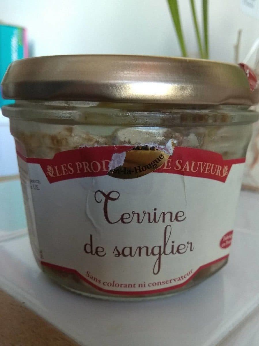 Open Food Facts Terrine sanglier packshot