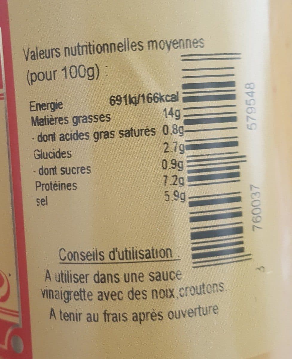 Le Temps Des Mets Moutarde Au Piment D'espelette - 200G - Le Temps Des Mets packshot