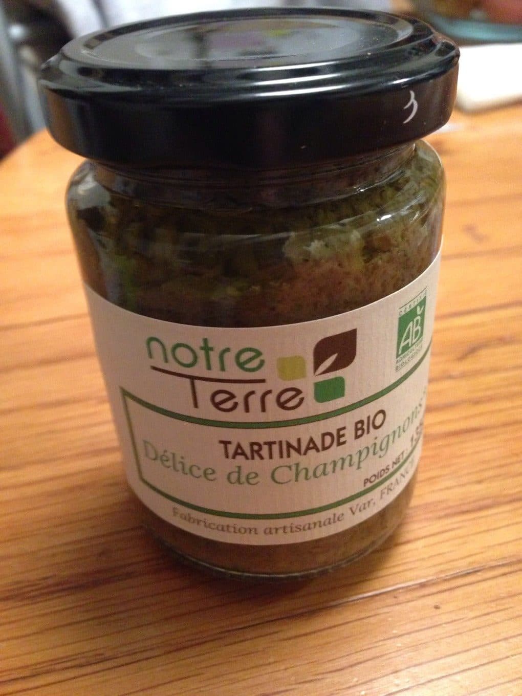 Notre Terre Delice de champignons packshot