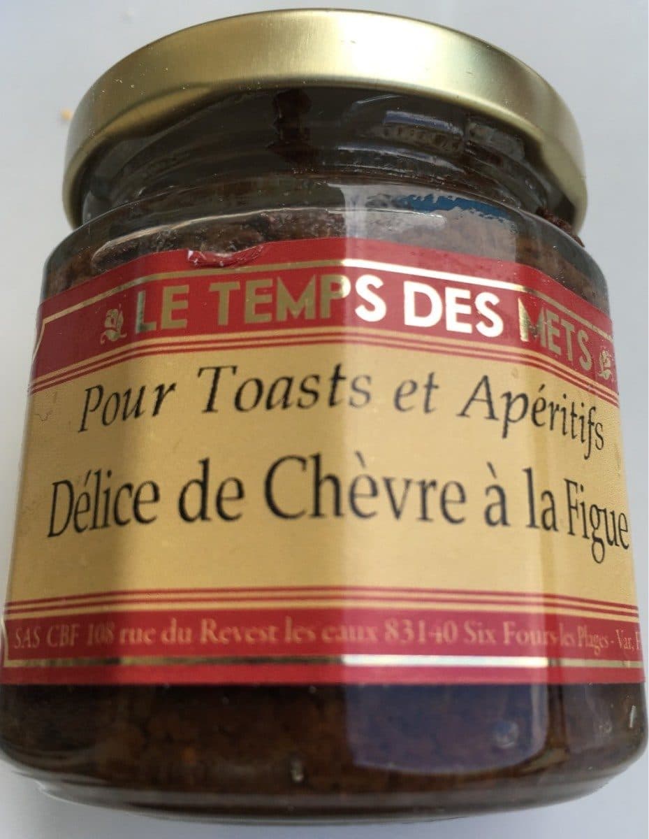 Le Temps Des Mets Délice de chèvre à la figue packshot