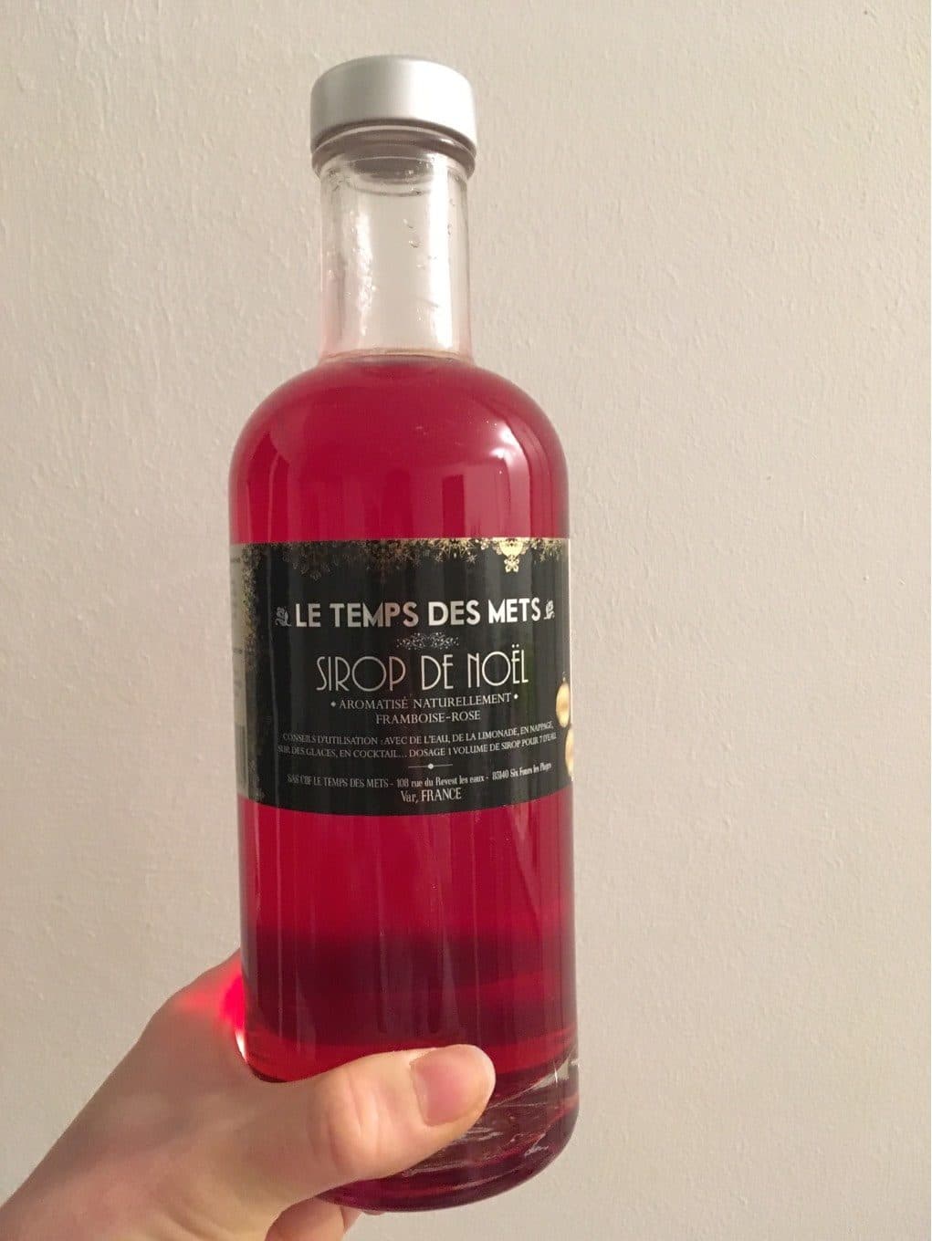 Le Temps Des Mets Sirop de noel packshot