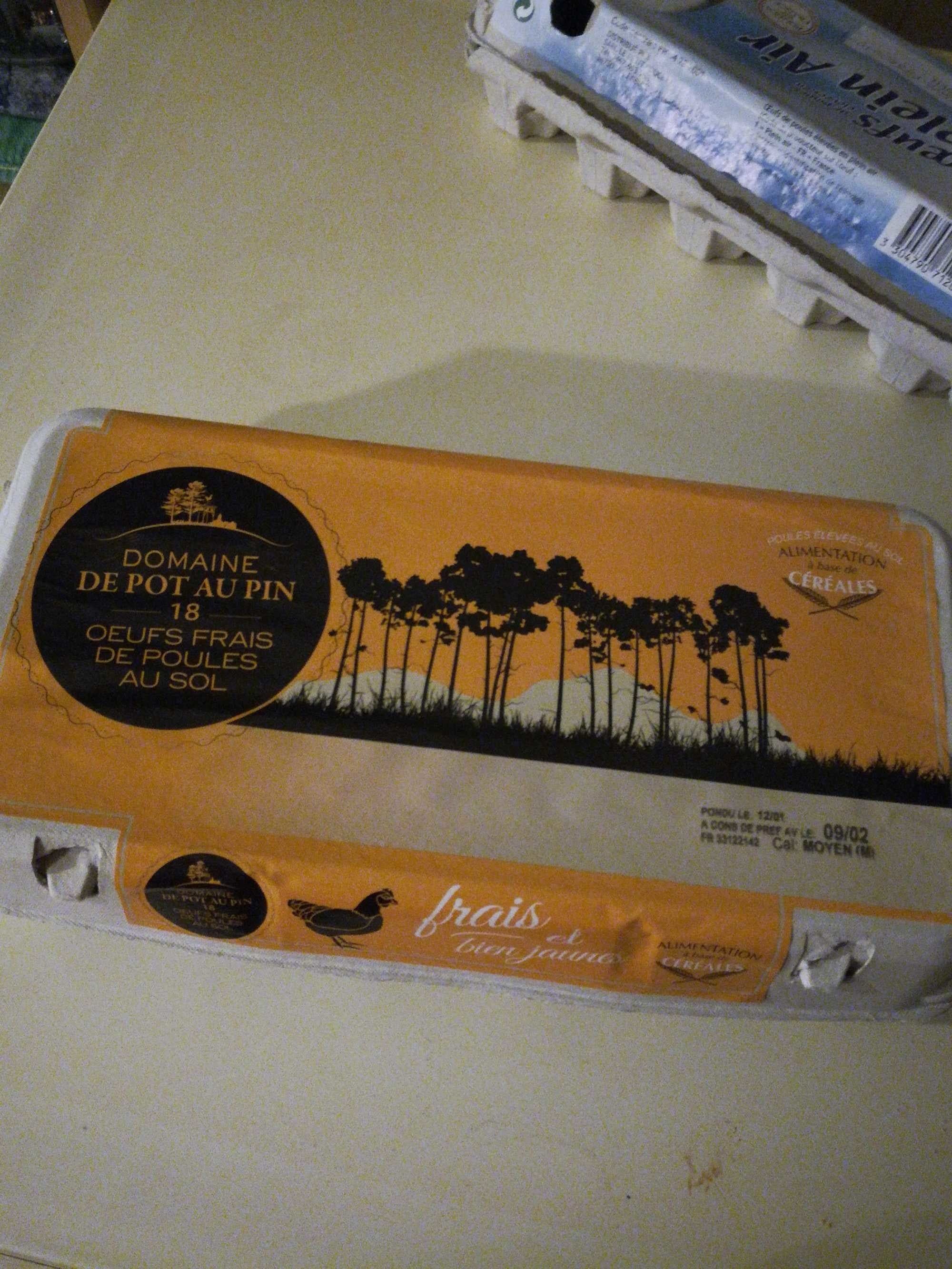Open Food Facts Oeufs frais de poules packshot
