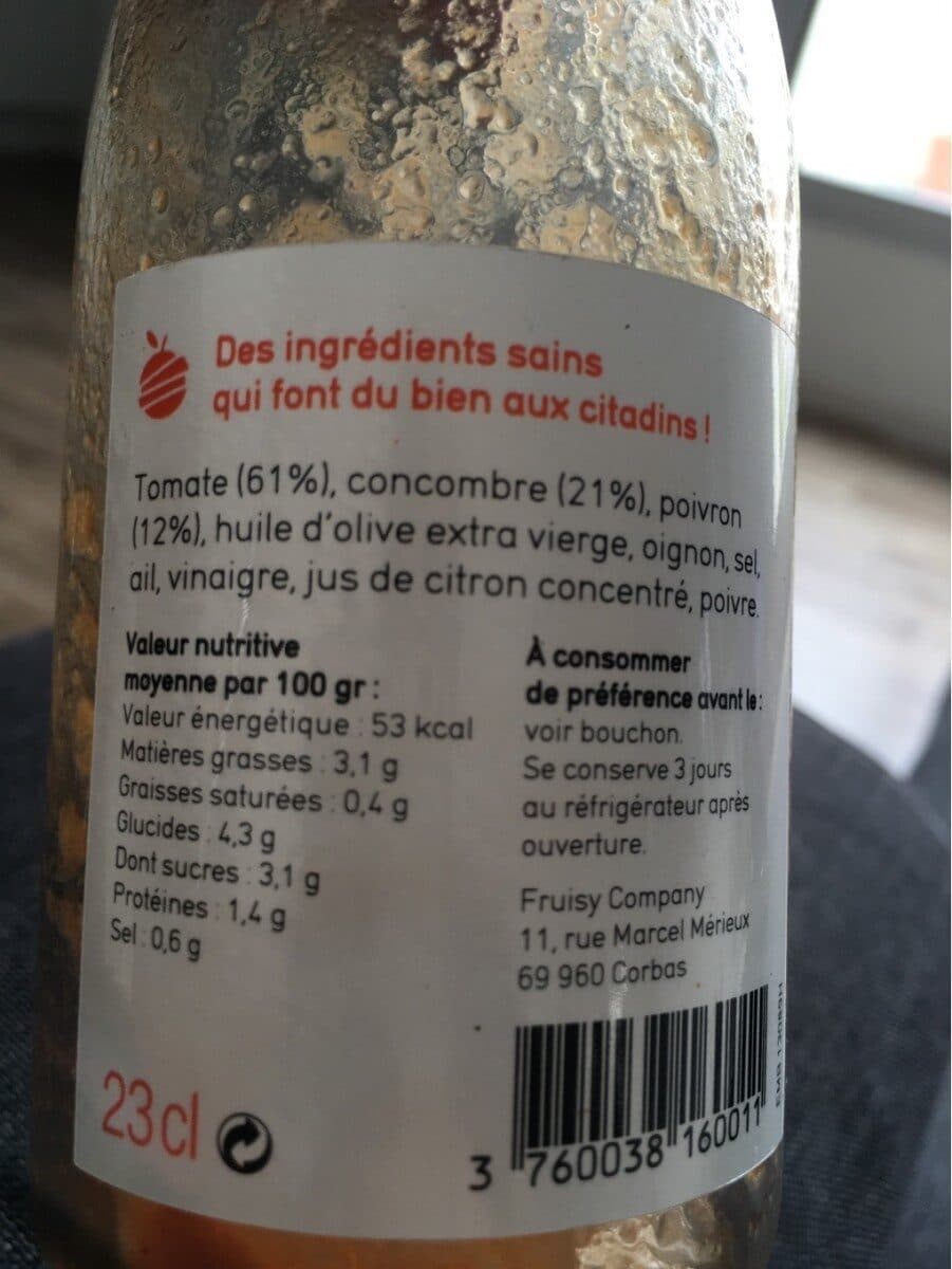 Open Food Facts Gaspacho packshot