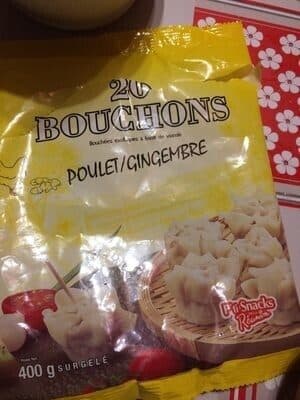 P’ti Snacks de La Réunion 20 Bouchons Poulet Gingembre packshot