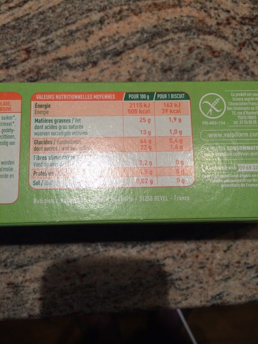 Valpibio Epicerie / Epicerie Sucrée / Gâteaux, Biscuits, Encas packshot