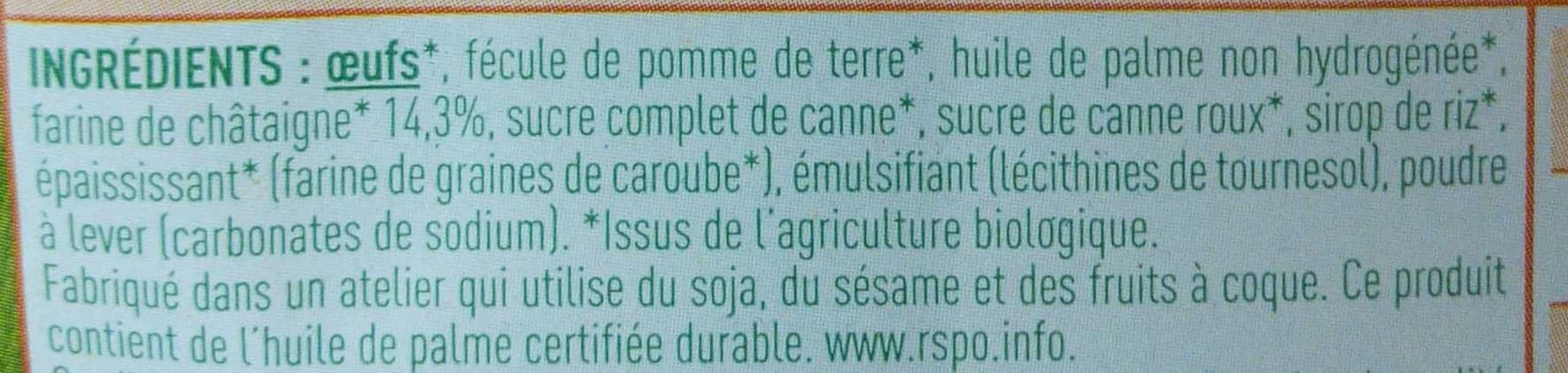Valpibio P'tits cakes châtaigne packshot
