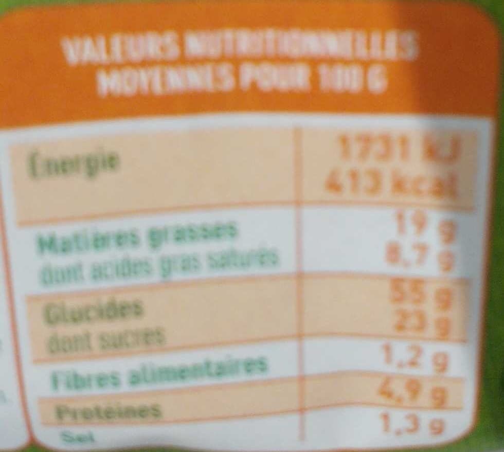 Valpibio P'tits cakes châtaigne packshot