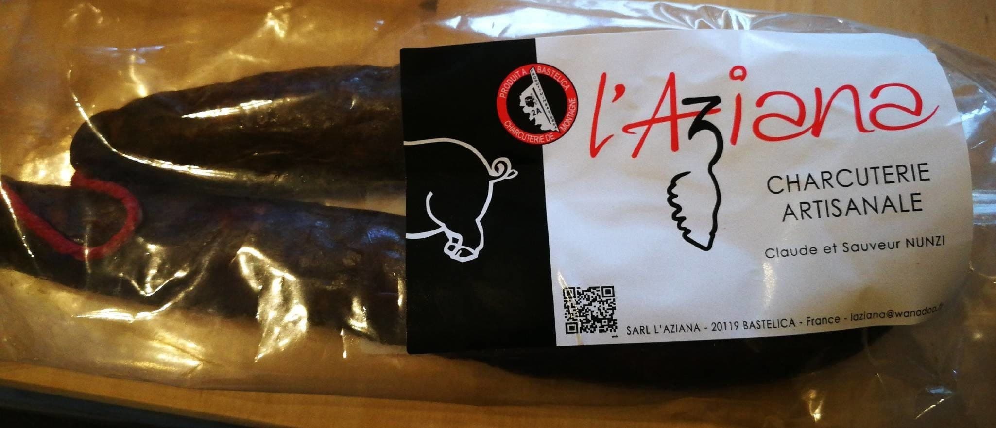L'Aziana Figatelli fumé packshot