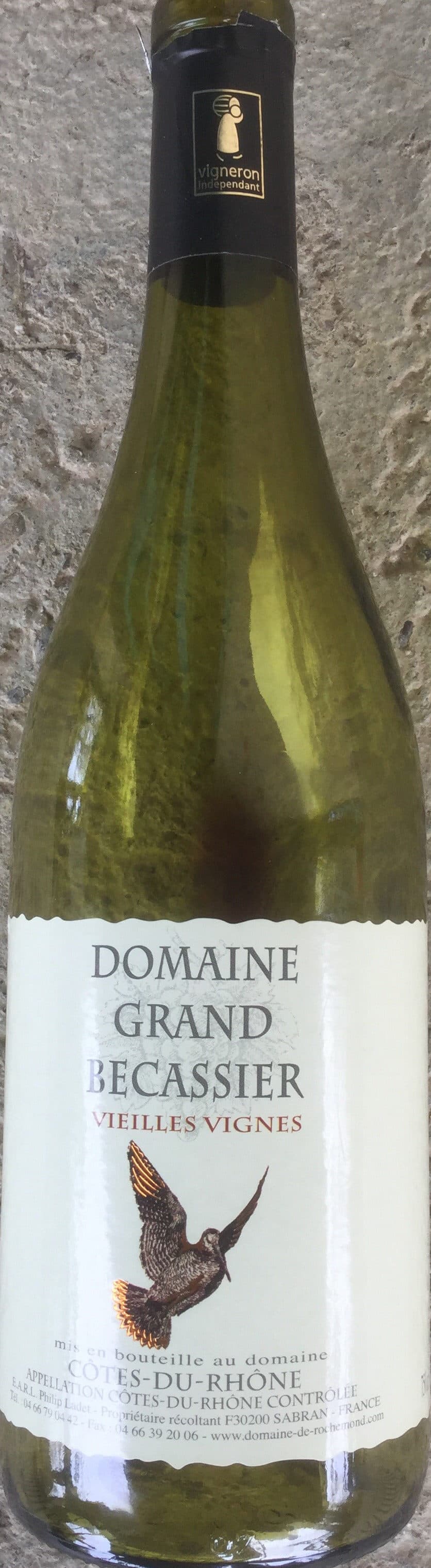 Domaine Grand Becassier Vin rouge 2013 packshot