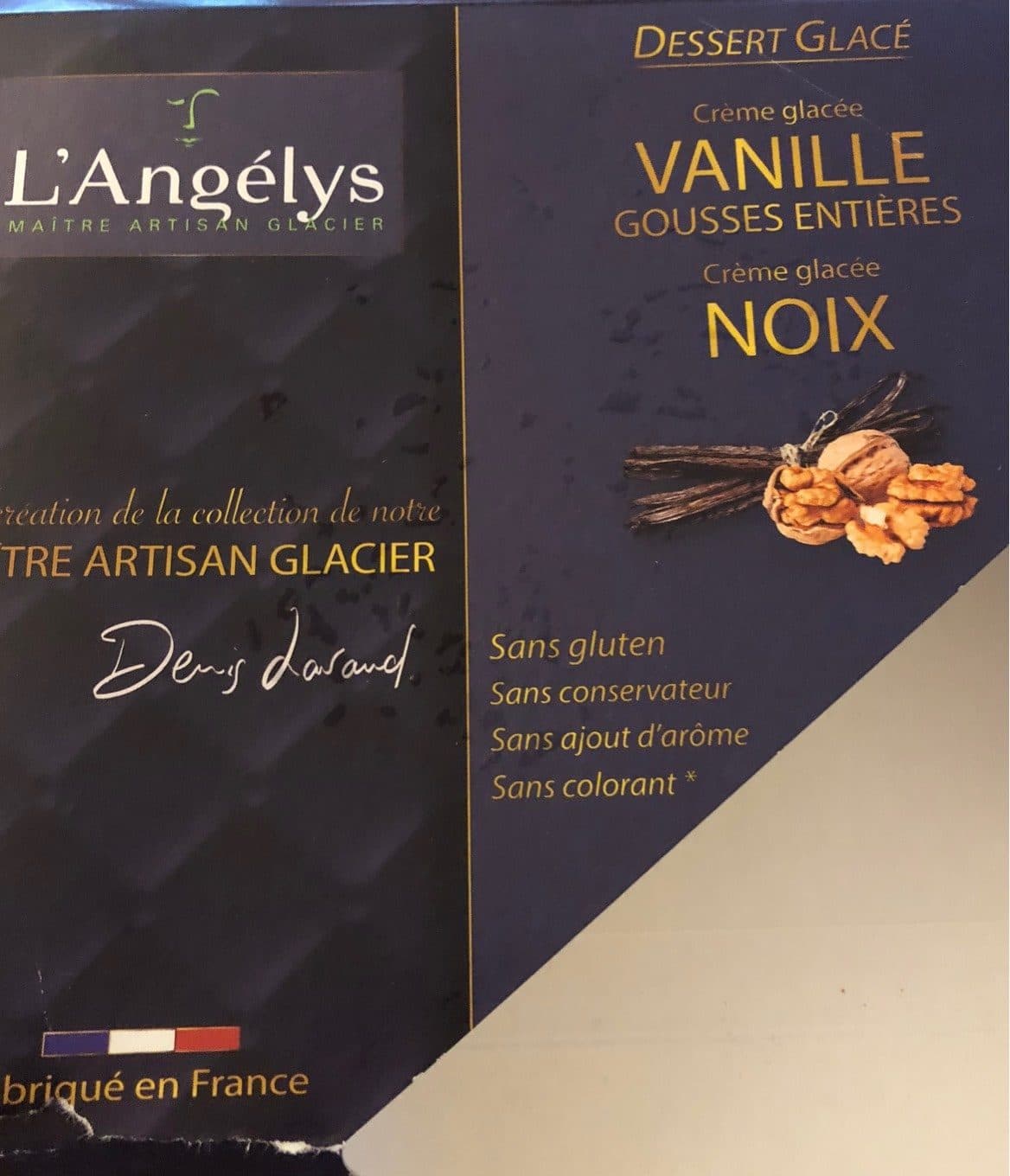 L’angélys Dessert glacé packshot