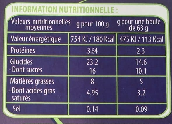 L'Angélys Crème glacée Rhum-raisins 500G/750ml packshot