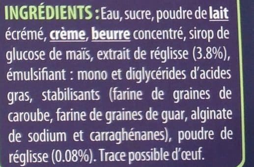 L'Angélys Crème glacée Réglisse 450G/750ml packshot