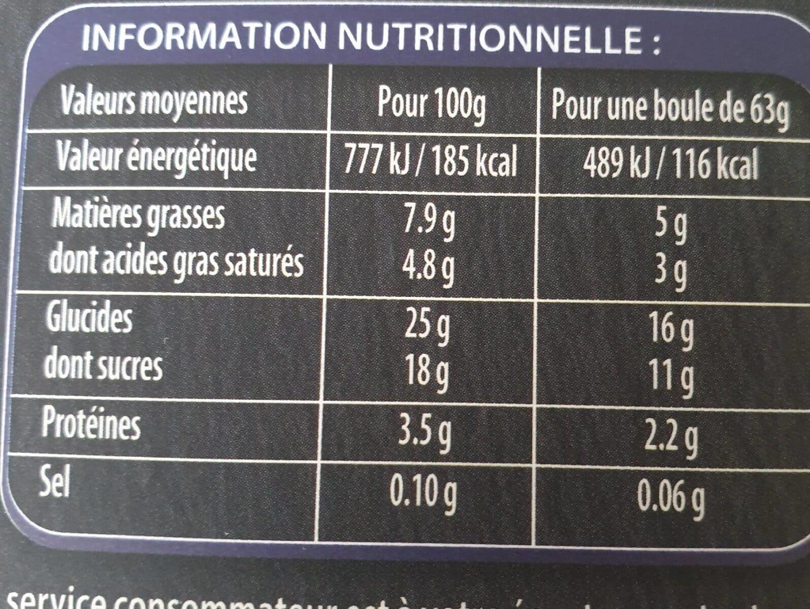 L'Angélys Crème glacée Plombières 500G/750ml packshot