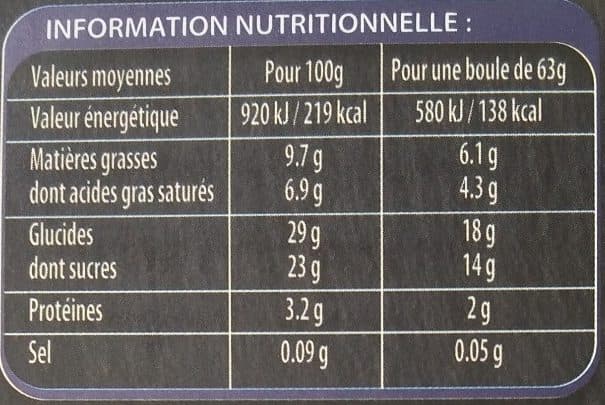 L'Angélys Crème glacée Menthe verte aux copeaux de chocolat 500G/750ml packshot