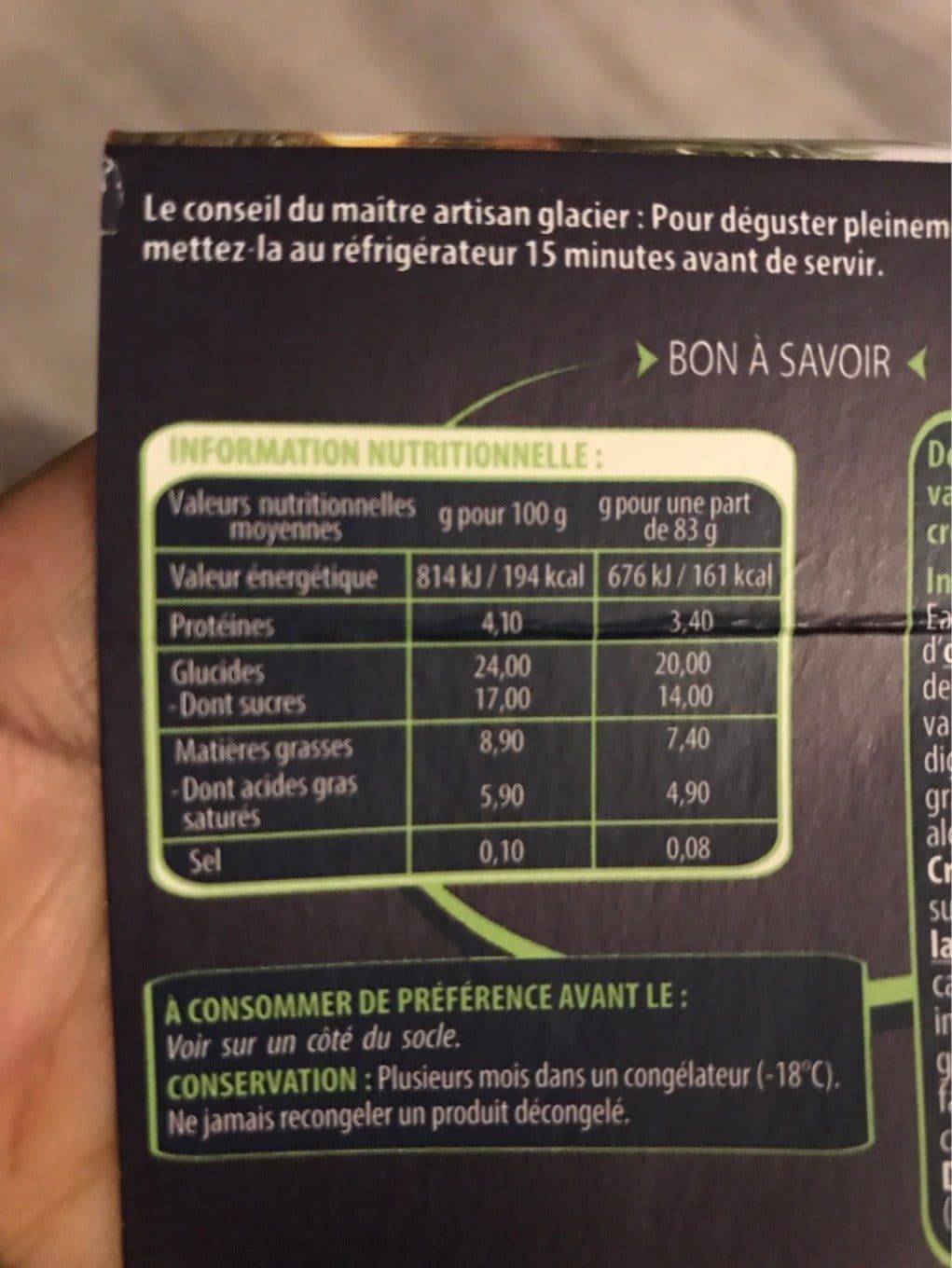 L’angelys Creme glacèe packshot