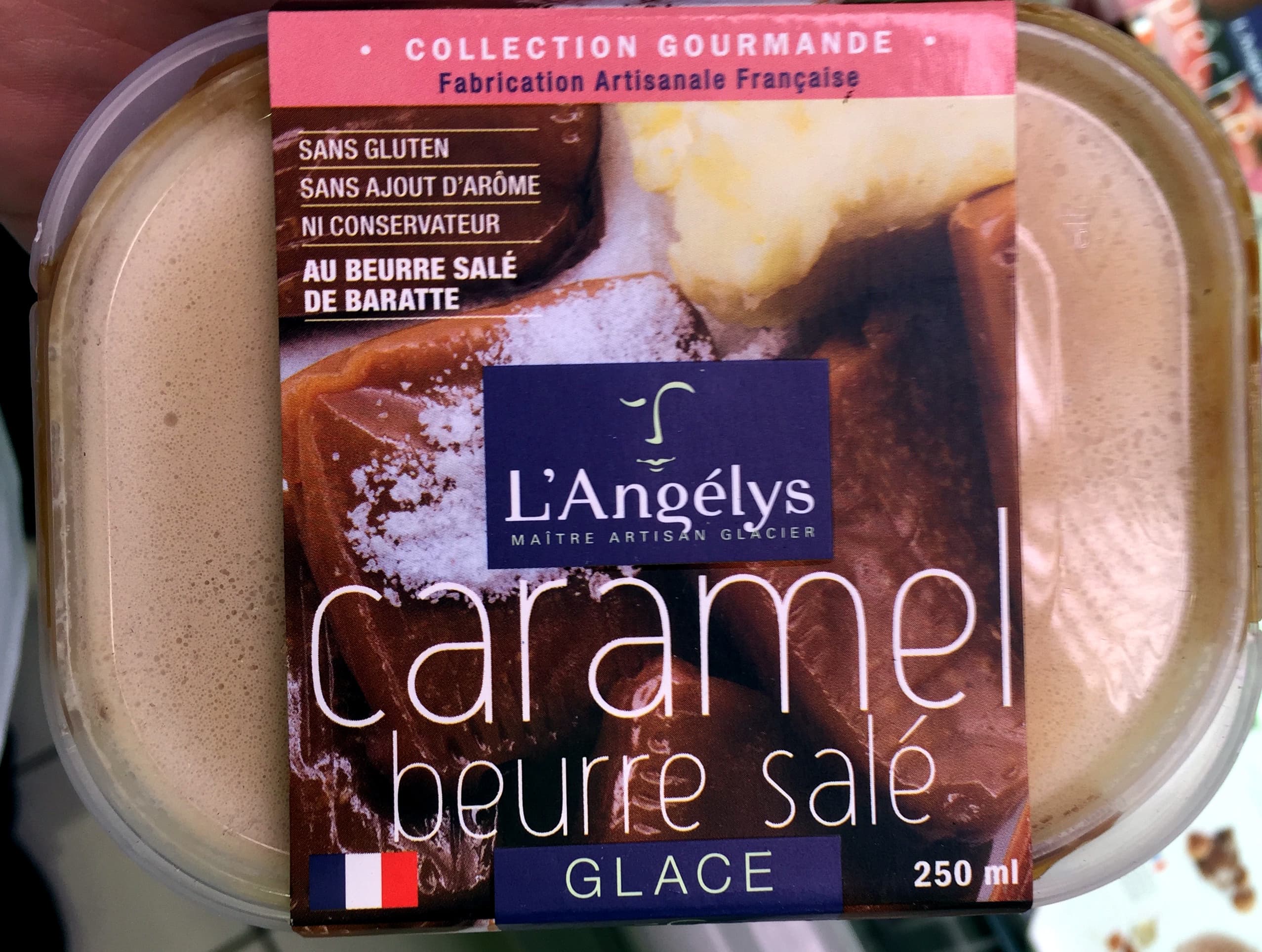 L'Angélys Glace Caramel Beurre Salé packshot