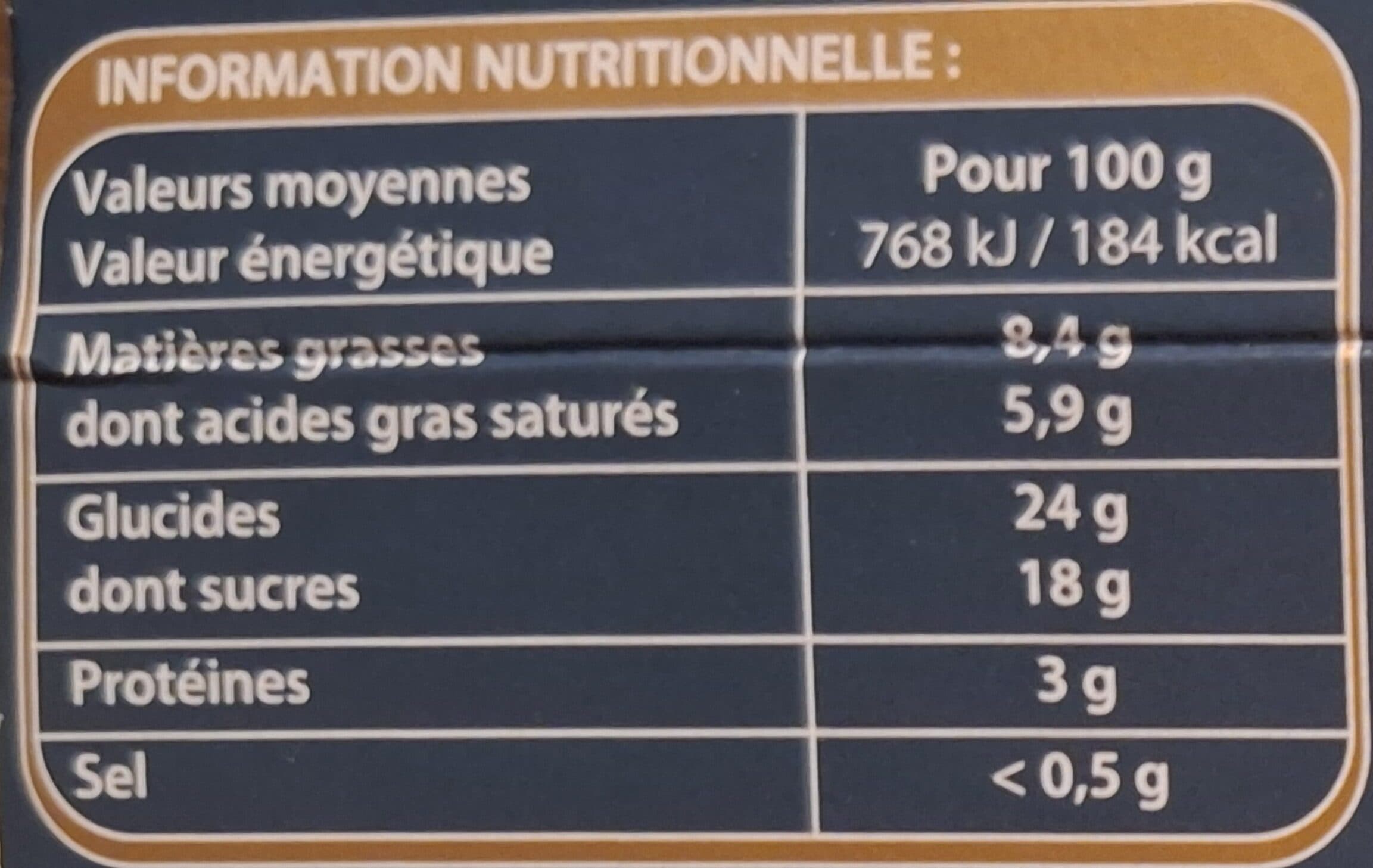 L'Angélys Crème glacée Vanille Caramel beurre salé 8 parts packshot