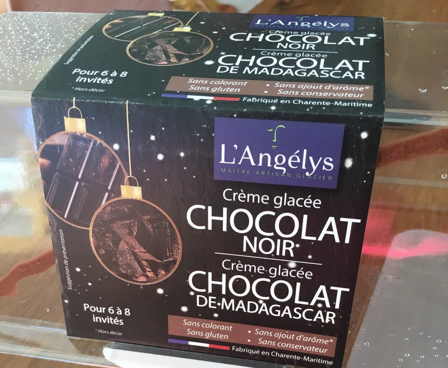 L’angelys Creme glacee Chocolat Noir packshot