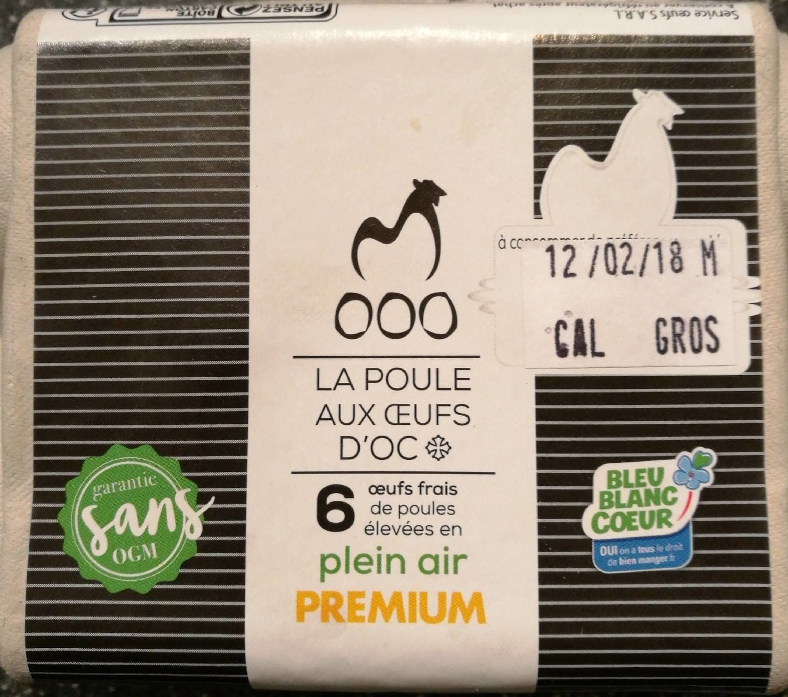 La Poule Aux Oeufs D'oc Oeuf packshot