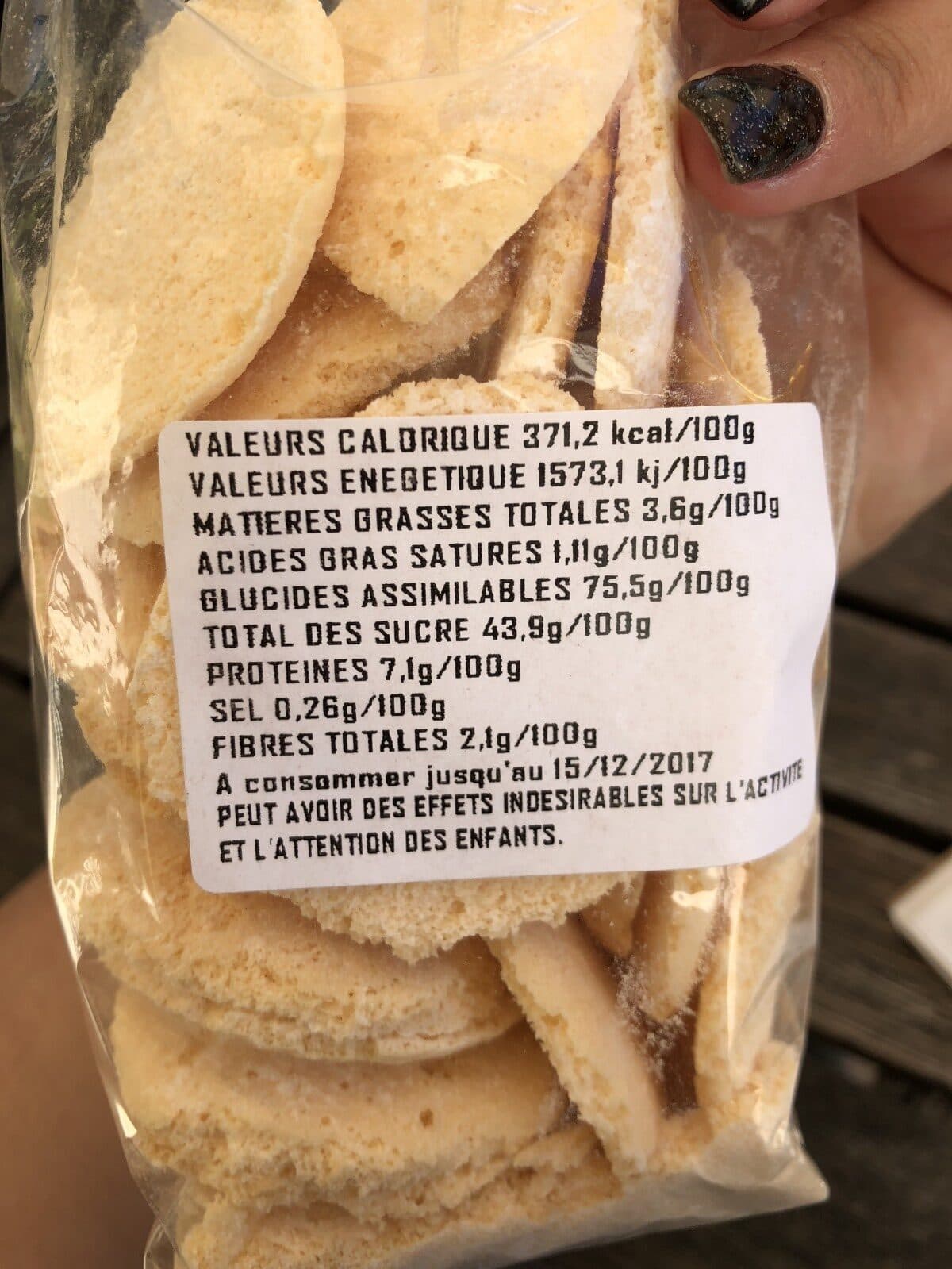 Open Food Facts ô palets mirabelle packshot