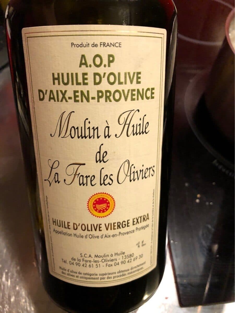 Moulin à Huile de La Fare les Oliviers Huile d'olive d'Aix-en-Provence packshot