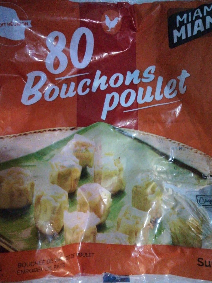 Open Food Facts 80 bouchons poulets packshot