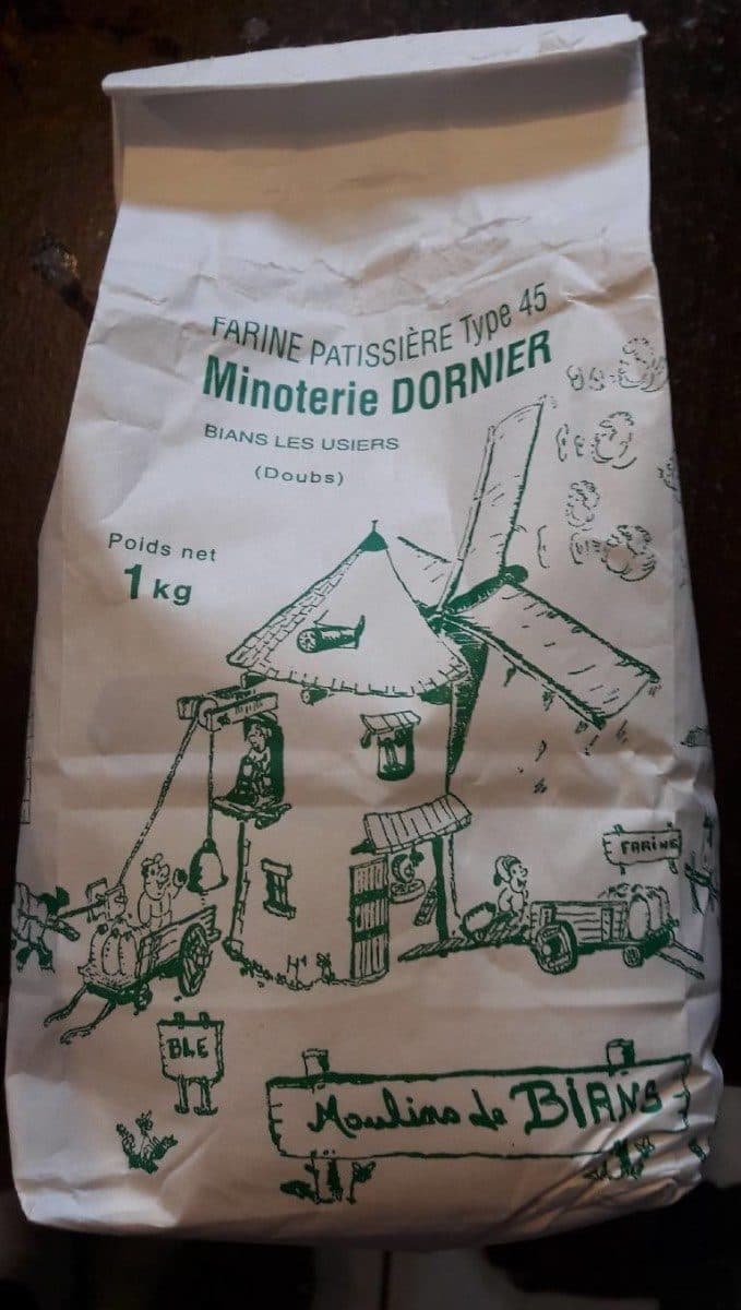 Open Food Facts Farine pâtissière type 45 packshot