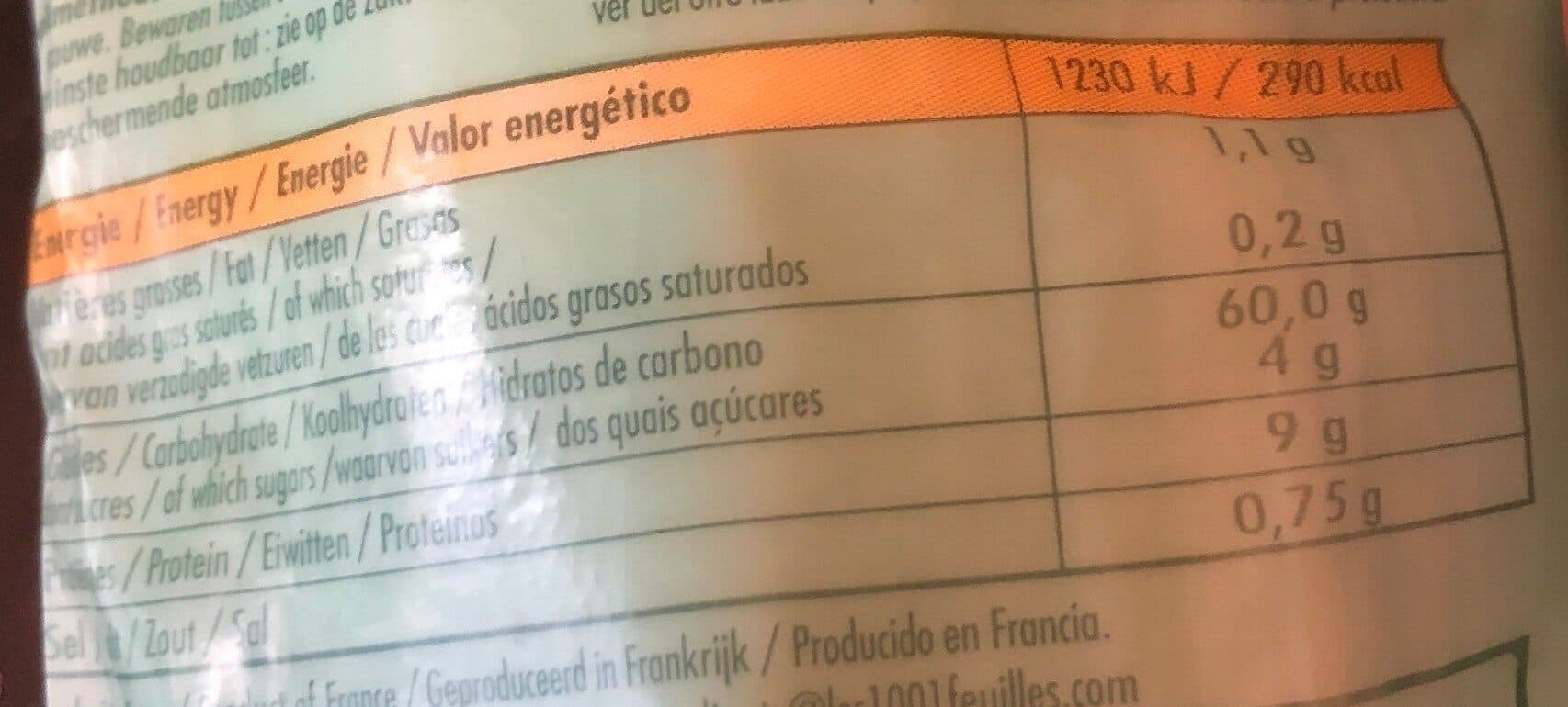 Mil Brick Feuilles de filo packshot