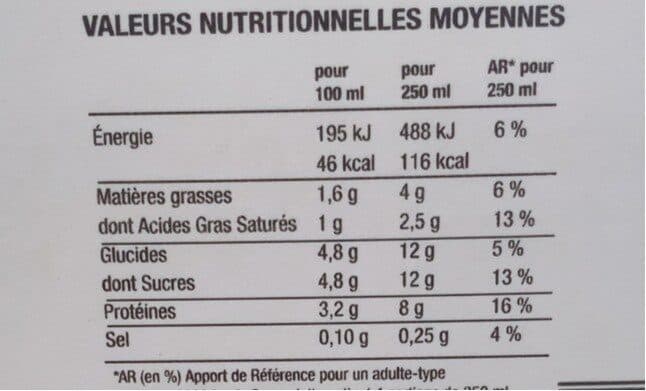 Laiterie Les Fayes Le lait Bio des Limousins packshot