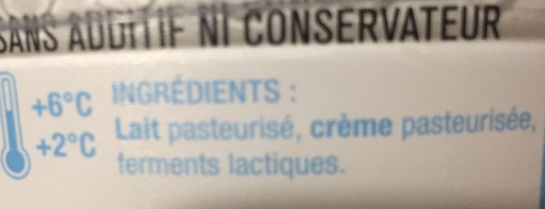 Laiterie Les Fayes Le fromage blanc des limousins packshot